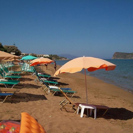 Kato Stalos Beach Exterior foto