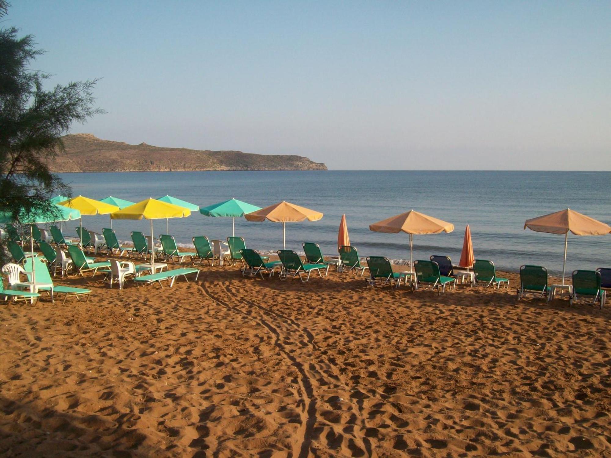 Kato Stalos Beach Exterior foto