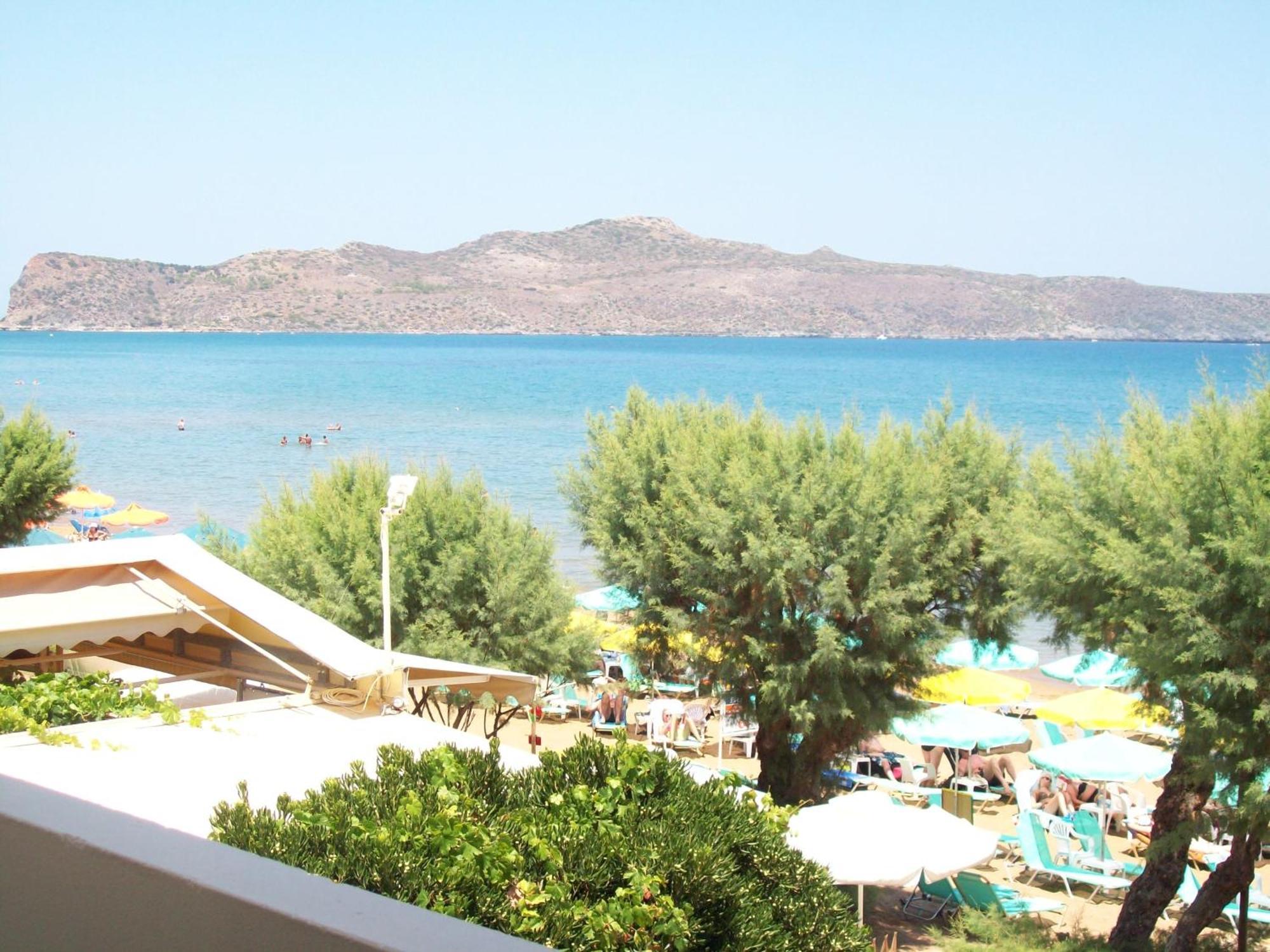 Kato Stalos Beach Exterior foto