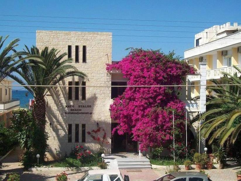 Kato Stalos Beach Exterior foto