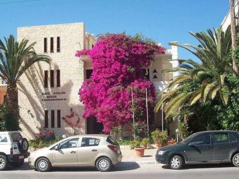 Kato Stalos Beach Exterior foto
